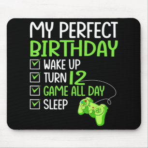 第12回パーフェクト誕生日ボーイズゲーム12歳Gif マウスパッド