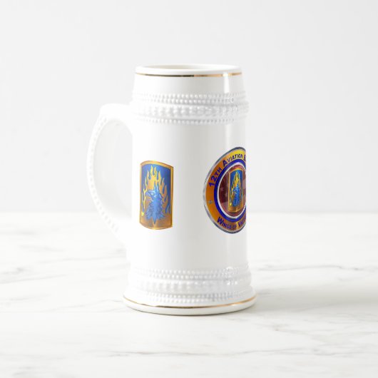第12回戦闘航空旅団 ビールジョッキ (正面左)