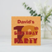 第12回誕生パーティー12年金ゴールドスターW783 招待状 (スタンド正面)