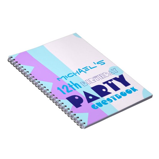 第12回誕生日会ゲストブックの歯 ノートブック (右側)