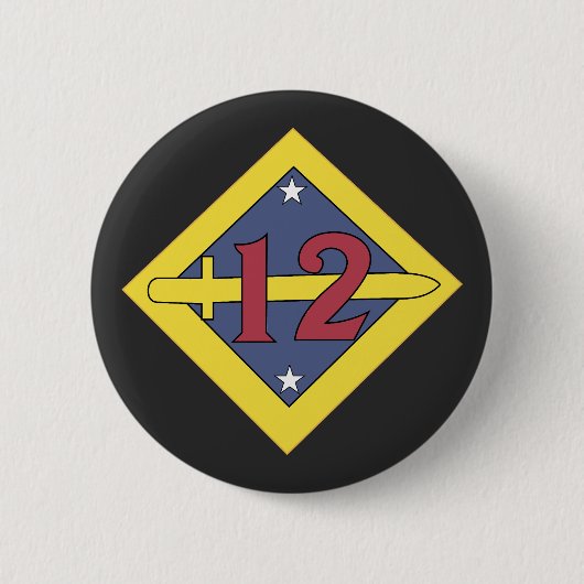 第12師団 – SSI wo Txt - 1918-1919 缶バッジ (正面)