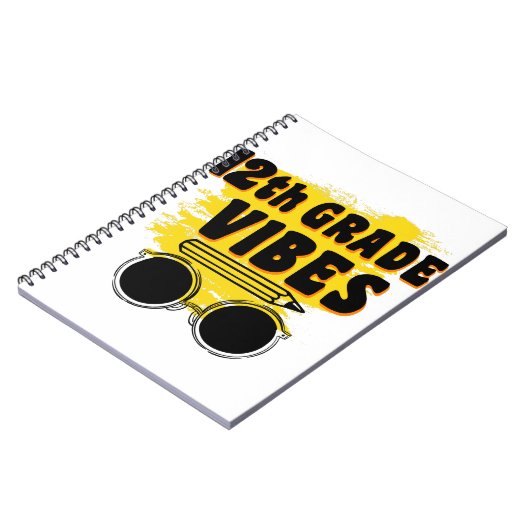 第12級ビーブスシャツ新学期初日 ノートブック (左側)