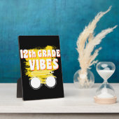 第12級ビーブスシャツ新学期初日 フォトプラーク (側面)