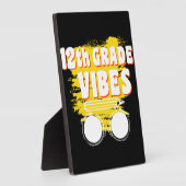 第12級ビーブスシャツ新学期初日 フォトプラーク (側面)