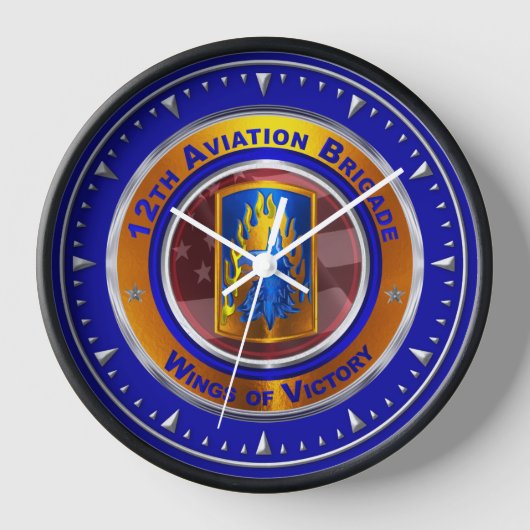 第12航空旅団 壁時計 (正面)