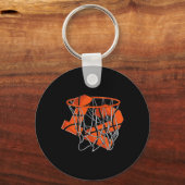 第12誕生日バスケットボールキッズ キーホルダー (正面)