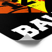 第12誕生日バレエおもしろい12歳ソフトボールBask ポスター (角)