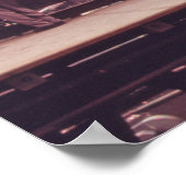 第125通り高架電車場，ニューヨーク ポスター (角)