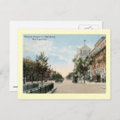 第126期第1回，ハーレム，ニューヨーク市ヴィンテージ ポストカード (正面/裏面)