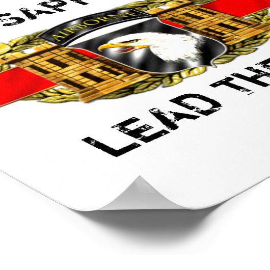 第12B空挺師団 ポスター (角)