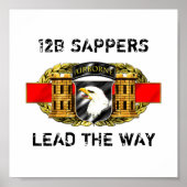 第12B空挺師団 ポスター (正面)