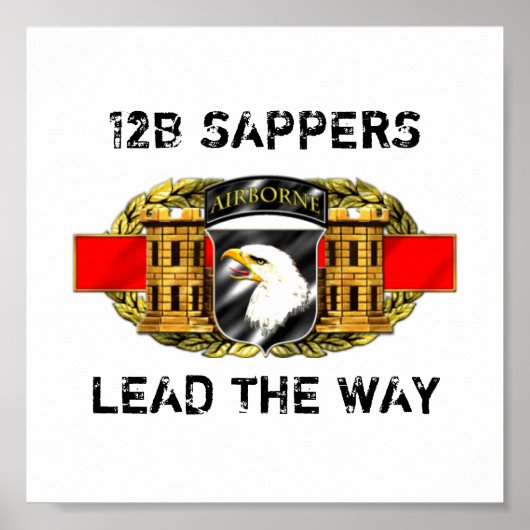 第12B空挺師団 ポスター (正面)