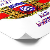 第12B第82空挺師団 ポスター (角)