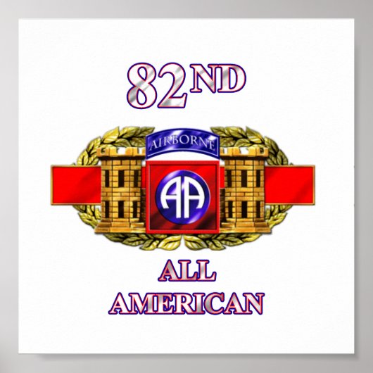 第12B第82空挺師団 ポスター (正面)