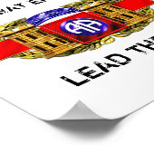 第12B第82空挺師団 ポスター (角)