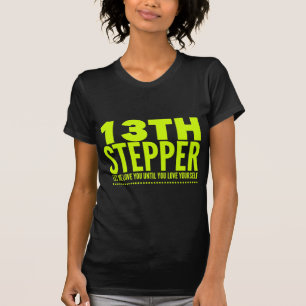 第13ステップ節酒団体の回復 Tシャツ