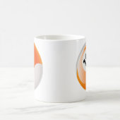 第13ビリヤードボール コーヒーマグカップ (中央)