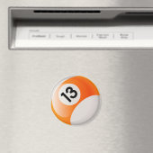 第13ビリヤード球 マグネット (インサイチュ (食洗機))