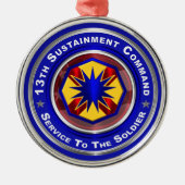 第13回サステナビメントコマンドクリスマスオーナメント メタルオーナメント (正面)