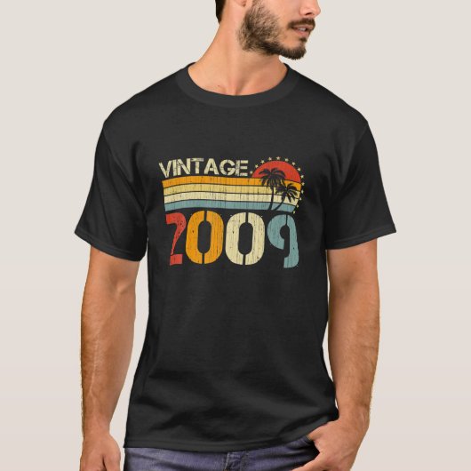 第13回誕生日ギフトヴィンテージ2009 Limited Edition 1 Tシャツ (正面)