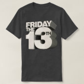 第13回金曜日 Tシャツ (デザイン正面)