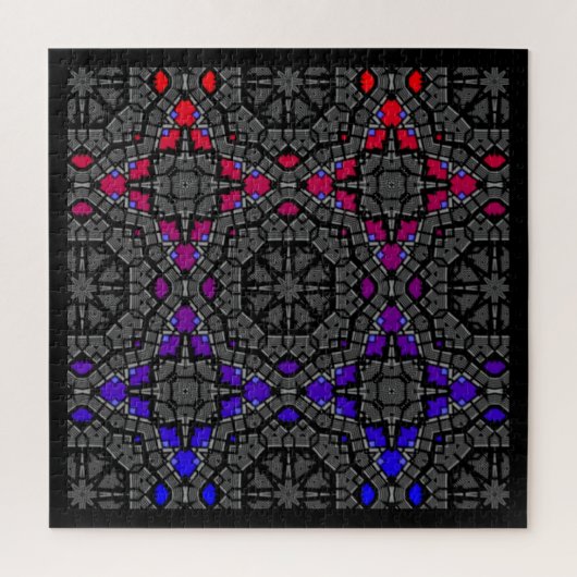 第13巻の万華鏡のように千変万化するパターン芸術17 ジグソーパズル (縦)