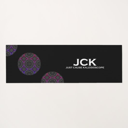 第13巻の万華鏡のように千変万化するパターン芸術17 ヨガマット (裏面(横))