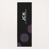 第13巻の万華鏡のように千変万化するパターン芸術17 ヨガマット (裏面)