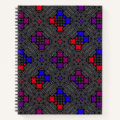 第13巻万華鏡のように千変万化するパターン第1巻 ノートブック (正面)