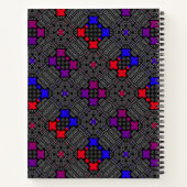 第13巻万華鏡のように千変万化するパターン第1巻 ノートブック (裏面)