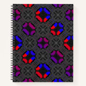 第13巻万華鏡のように千変万化するパターン第3巻 ノートブック (正面)