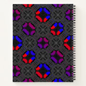 第13巻万華鏡のように千変万化するパターン第3巻 ノートブック (裏面)