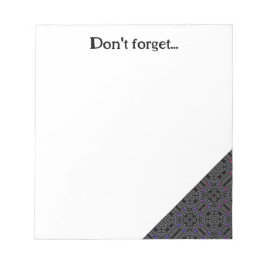 第13巻万華鏡のように千変万化するパターン第6譜 ノートパッド