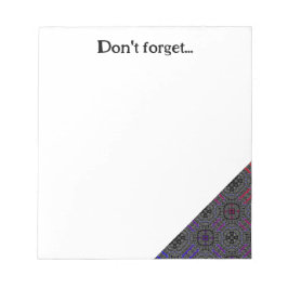 第13巻万華鏡のように千変万化するパターン第7巻 ノートパッド