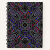 第13巻万華鏡のように千変万化するパターン第7巻 ノートブック (正面)