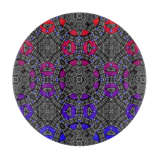 第13巻万華鏡のように千変万化するパターン芸術14 カッティングボード (正面)