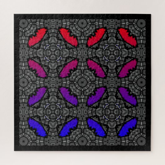 第13巻万華鏡のように千変万化するパターン術19 ジグソーパズル (縦)