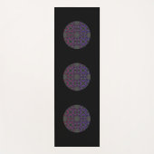 第13巻万華鏡のように千変万化するパターン ヨガマット (正面)