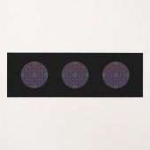 第13巻万華鏡のように千変万化するパターン ヨガマット (正面(横))