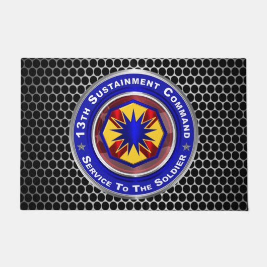 第13後方支援コマンド ドアマット (正面)
