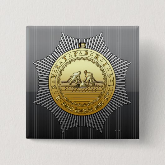 第13期第9アーチ修士号 缶バッジ (正面)