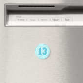 第13番磁石、水色リップル マグネット (インサイチュ (食洗機))