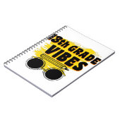 第13級ビーブスシャツ新学期初日 ノートブック (左側)