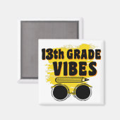 第13級ビーブスシャツ新学期初日 マグネット (正面/裏面)