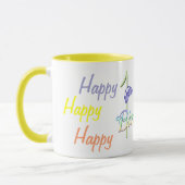 第13誕生日の幸せなマグ マグカップ (左)