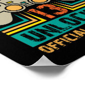 第13誕生日ギフト少年レベル13ロック解除公式 ポスター (角)