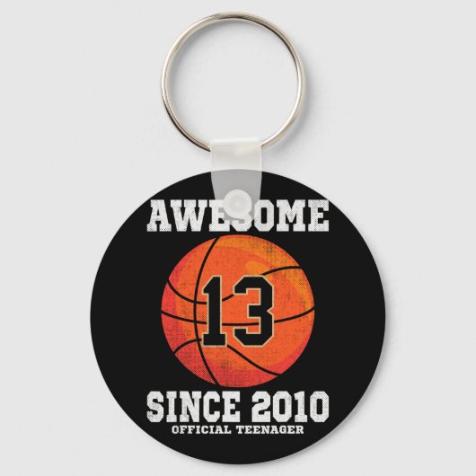 第13誕生日ビスケットビルファン13年旧公式 キーホルダー (正面)