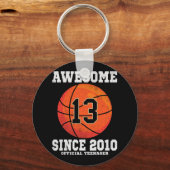 第13誕生日ビスケットビルファン13年旧公式 キーホルダー (正面)