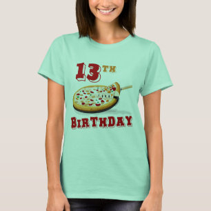 第13誕生日ピザパーティー Tシャツ