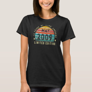 第13誕生日ボーイズ女の子ヴィンテージ2009年5月13年 Tシャツ